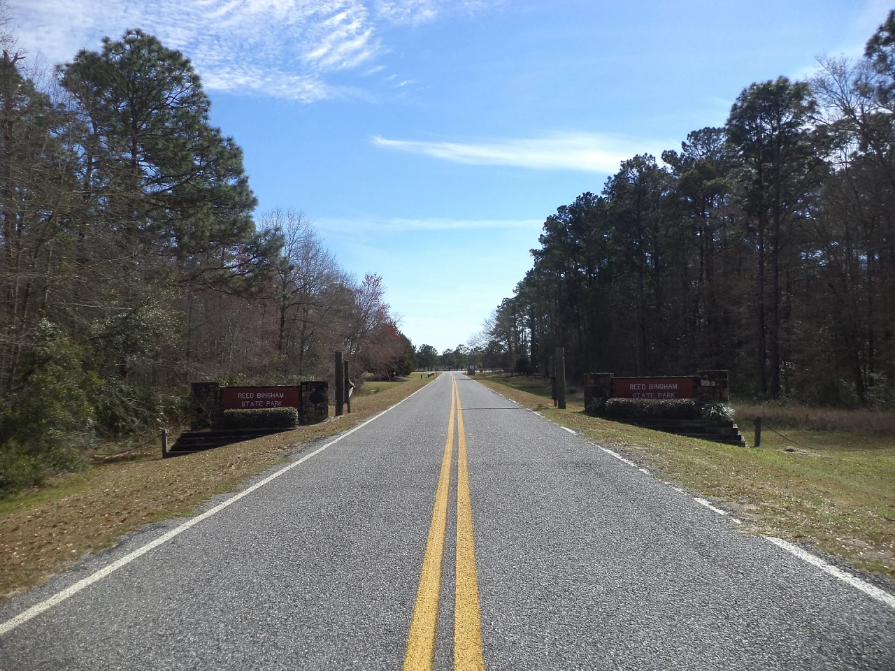 Reed Bingham Park - Colquitt County Entrance
