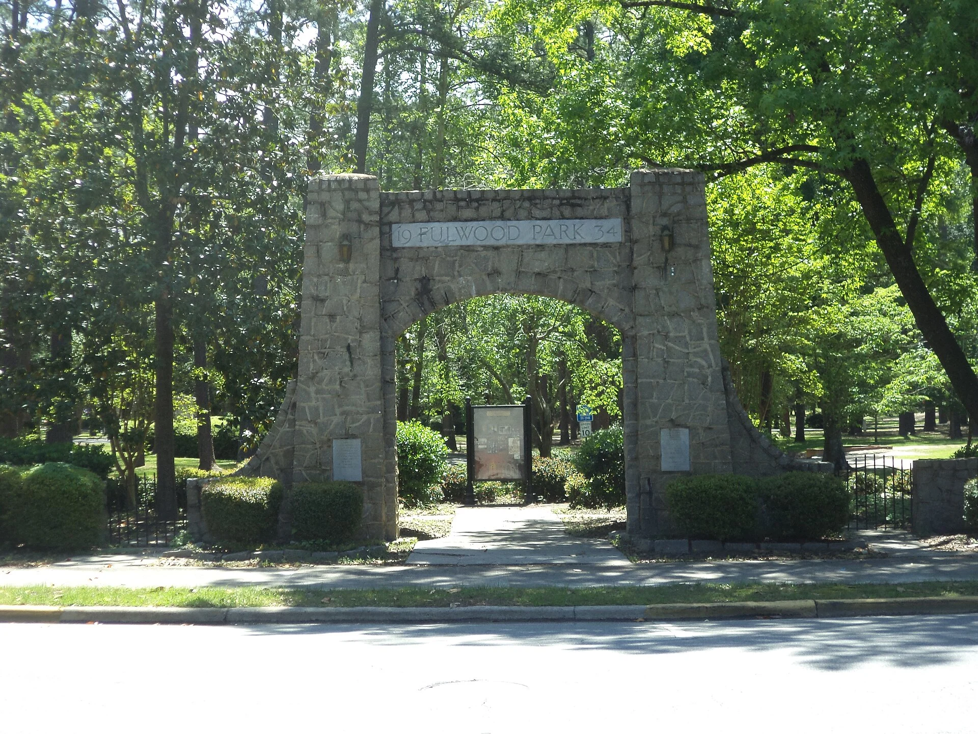 Fulwood Park in South Georgia